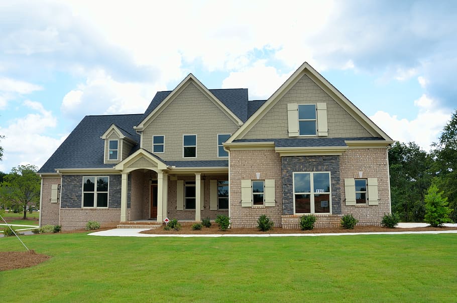 new-home-house-construction-estate new-home-house-construction-estate