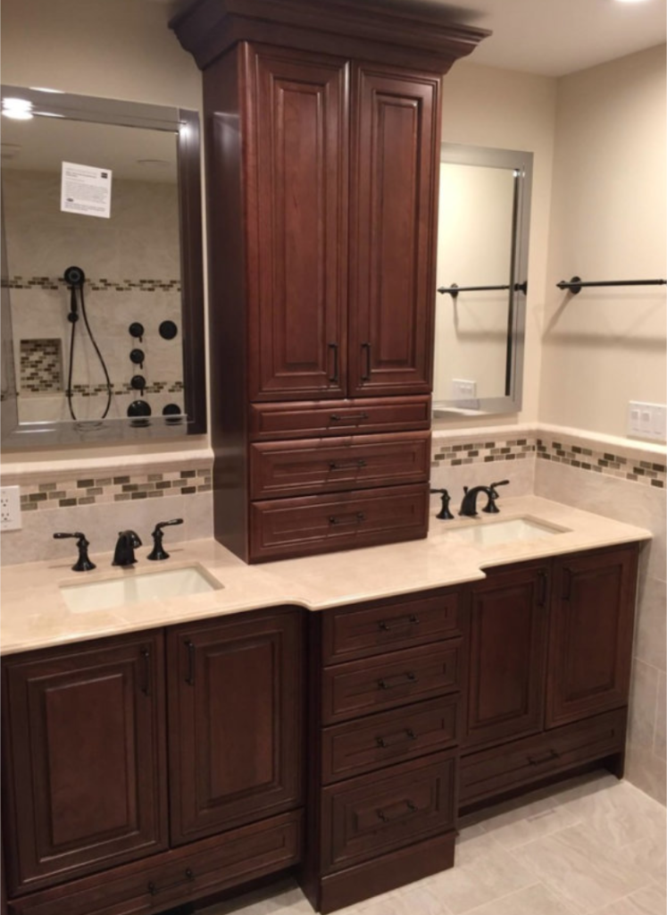 1 Luxurious bathroom remodeling showcasing a spa-like walk-in shower.