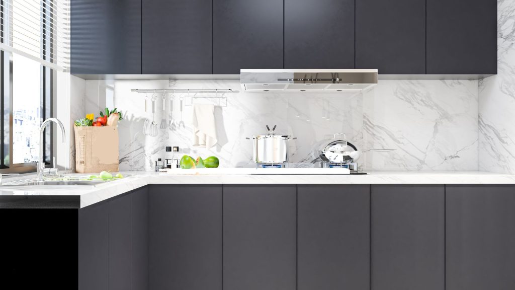 Kitchen remodeling contractor specializing in premium countertop installations and smart storage solutions.