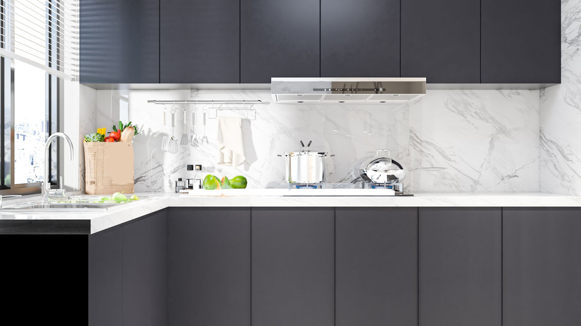 Kitchen remodeling contractor specializing in premium countertop installations and smart storage solutions.