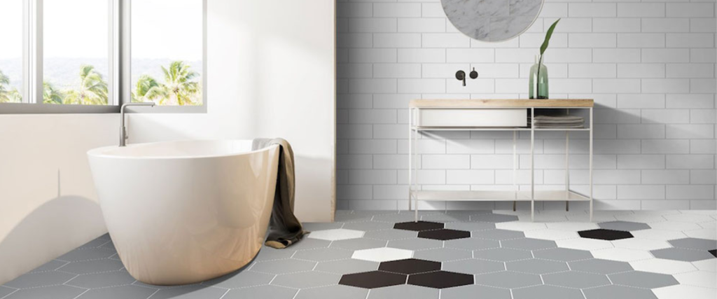 best floor tiles for bathroom in minimalist design